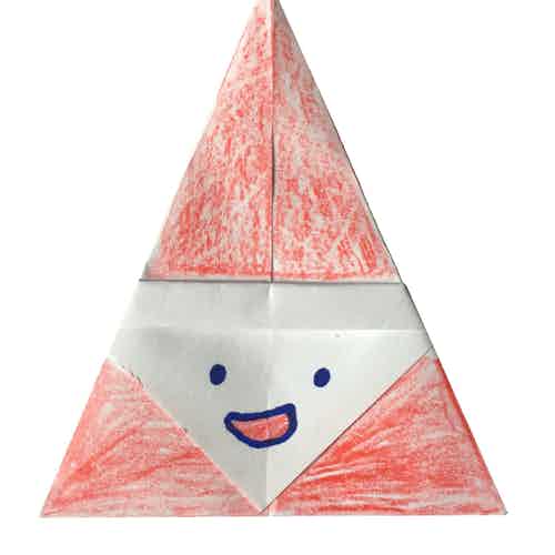 Julemand origami